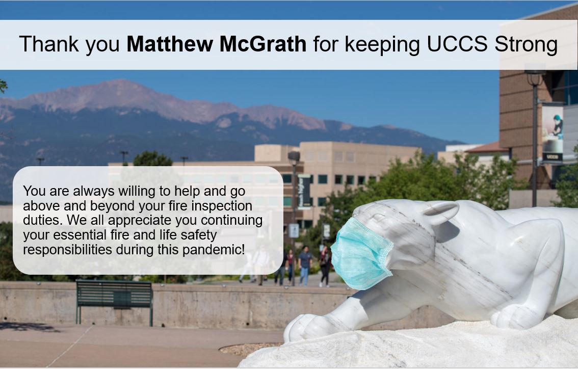 Student Employee thank you.